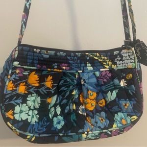 Vera Bradley flower power floral spring crossbody bag